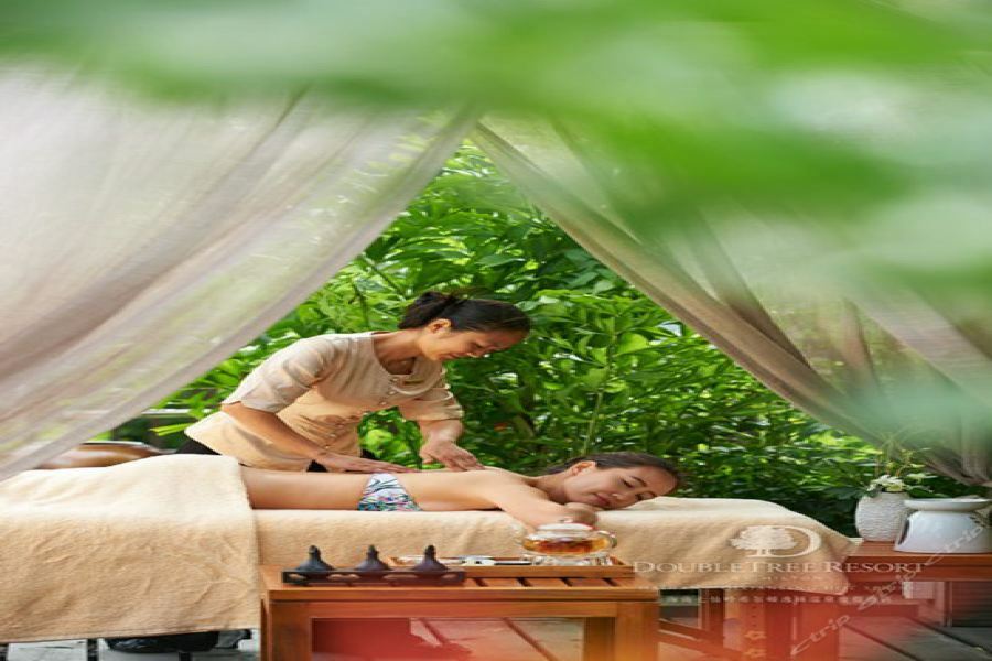 Doubletree Resort By Hilton Hotel Hainan - Qixianling Hot Spring Baoting Exterior foto